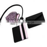 2016 New Design Genuine Calf Leather Contrast Color ID Business Name Credit Card Holder Change Purse for Ladies thumbnail-4