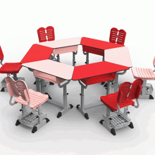 By-x2006 Combined Student Desks thumbnail-1