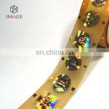 Gold Metalized Hologram Hot Stamping Foil for PVC Card thumbnail-4