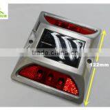 Traffic Safety 122mm High Compression Aluminum LED Solar Road Stud Flashing Light thumbnail-5