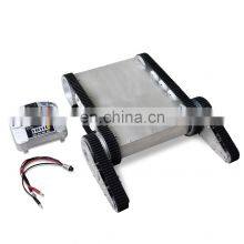 Small Size UGV Swing Arm Robot Chassis for Anrrow Space Inspection thumbnail-2