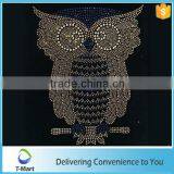 Hot Fix Owl Rhinestone Transfer for T-shirt thumbnail-2