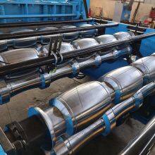 Galvanized Steel Monterrey Roofing Making Step Tile Roof Deck Sheet Plate Glazed Tile Cold Roll Forming Machine Price thumbnail-4