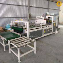 corrugated carton cardboard paper box folding gluing making machine