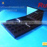 Large Size Two Layers Eyeshadow Case With Mirror, Big Square Double Layer Eyeshadow Box/container thumbnail-3