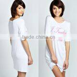 Women Sexy Nighty Dress Picture Pink Nightwear for Girls Sexy Dress thumbnail-1