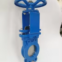 ANSI DIN Knife Gate Valve PN10 PN16 A216 Cast Steel WCB SS304 CF8M Body and Disc 2-24 Inch Wafer Type/Lug Type Knife Gate Valve thumbnail-6