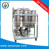 Easy operation vacuum used cooking oil purification machine