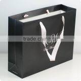 China Factory Price Best Quality Recycled Grey Paper Shopping Bag Lovely thumbnail-3