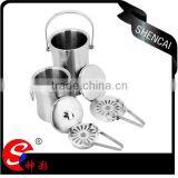 Wholesale Stainless Steel Double Wall Ice Bucket Bar Bucket thumbnail-1
