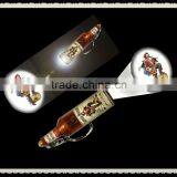 Promotional Gifts Led Projector Bottle Shape Keychain,custom Led Bottle Keychain ,led Beer Shape Projector Bottle Keychain thumbnail-4