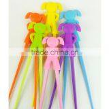 100% Food-Grade Environmental Cute Silicone Chopsticks for Kids,custom Chopsticks thumbnail-3