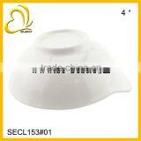 4" PURE WHITE PLASTIC SAUCE BOWL; SAUCE DISH Quality Choice thumbnail-4
