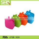 Cute Lady Silicone Rubber Coin Bags thumbnail-2