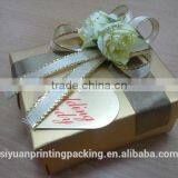 Contemporary Best-Selling Customized Book Shaped Chocolate Box