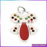 2016 Fashion Stainless Steel Insect Shaped Pendants With Colorful Zircons thumbnail-1