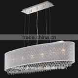 Oval Crystal Chandelier Modern Led Lighting Hanging Lighting Pendant Room Dinner Lighting k9 Crystal Chandelier CZ1080/6 thumbnail-1