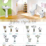 Ceramic Bathroom Design Decorated Suite Two Piece Toilet thumbnail-4