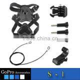 Newest Wholesale go Pro Accessories Pet Dog Harness Accessories Kit Used for go Pro Hero 4 thumbnail-2