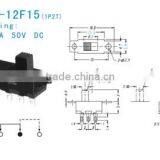 SS-12F15 slide switch