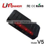 High Capacity 20000mAh 3.7v Lithium Battery Car Jump Starter Power Bank With Battery Cable thumbnail-2