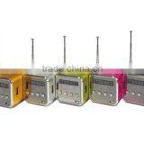 Portable Mini Digital MP3 Player FM Radio Card Reader Speaker thumbnail-3