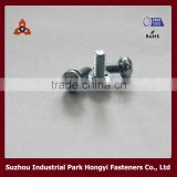 China Accessories Glass Screws In Cross Pan Head With Washer Attached