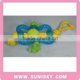 Blue Knot Shape TPR Toy for Pets thumbnail-1