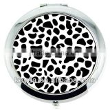 black and white compact mirror/ mix color compact mirror