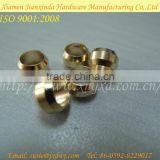 Precison Round Type Turning Parts CNC Brass Ring