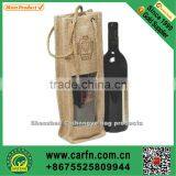 Custom Made Jute Wine Gift Bag thumbnail-1