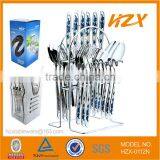 24pcs Stainless Steel Dinner Set