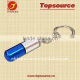 Mini Cute Waterproof Aluminum Portable Vitamin Pill Box Set for Promotion