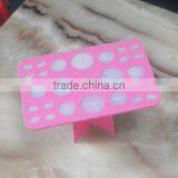 Elegant Makeup Brushes Set Cosmetic Holder /Acrylic Dryer Organizer Stand / Acrylic Wash Rack thumbnail-2