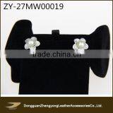 New Arrival on China Market 925 Silver Earring Flower Earring With Luxury Pearl
