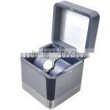 Elegant Wooden Watch Box With Silver Lock Top Quality Piano Lacquer Watch Winder