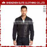 Pakistan Karachi Custom Sheep Leather Jackets for Men Black thumbnail-2