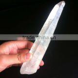 Tibetan Quartz Crystal Point/ Raw Crystal Healing Wand thumbnail-1