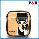 Small Girls Large Travel Toiletries Cosmetic Shaving Wash Rolling Bag Case thumbnail-2