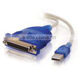 6ft USB to DB25 Parallel Printer Adapter Cable