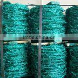 China Manufacturer Wholesale Cheap Barbed Wire , Pvc Coated Barbed Wire Price per Roll , Low Price Barbed Wire Roll Fence thumbnail-1