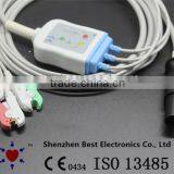 Kontron Patient Monitor 3 Lead ECG Cable and Leadwires
