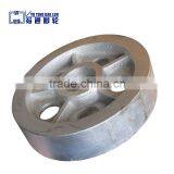 Factory Supply 6" 8" 10" 12" Fixed Silver Color Caster Wheel, Cast Iron Indust Rial Caster Wheel thumbnail-4