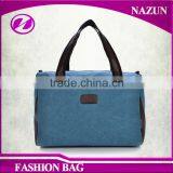 China Supplier Simple Men Daily Use Travel Bag Washed Canvas Male Handbags thumbnail-5