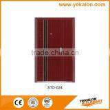 Yekalon STD-109 Mother and Son Door Modern Security Door Steel Door thumbnail-2