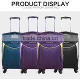 2016 NEW Fabric High Quality Fashion Design 3 Piece SoftTrolley Luggage Set thumbnail-3