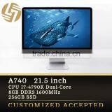 Wholesale Factory Intel i7 Hot Selling 21.5 Inch All in One PC thumbnail-1