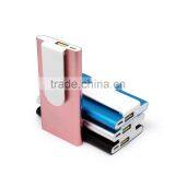 Slim 3000mAh Power Bank, Portable Power Bank 3000mAh, Colorful Mobile Power Bank for Christmas Gifts thumbnail-1