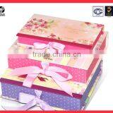 Colorful Fancy Cosmetic Gift Box Hotsales/ Cosmetic Gift Set Packaging Box thumbnail-2