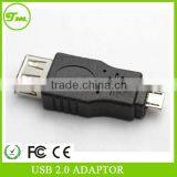 USB A 2.0 Female to Micro USB B Male Connector Adapter Coupler